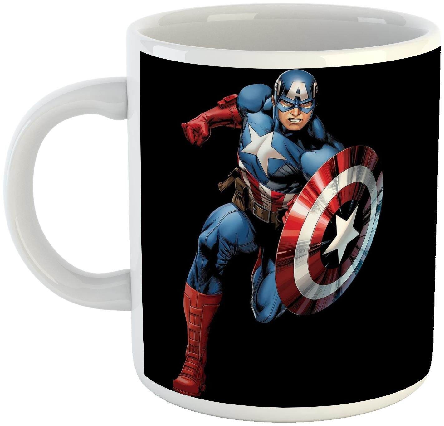 

Ashvah Captain America Superhero Ceramic Coffee Mug for Friends And Kids
