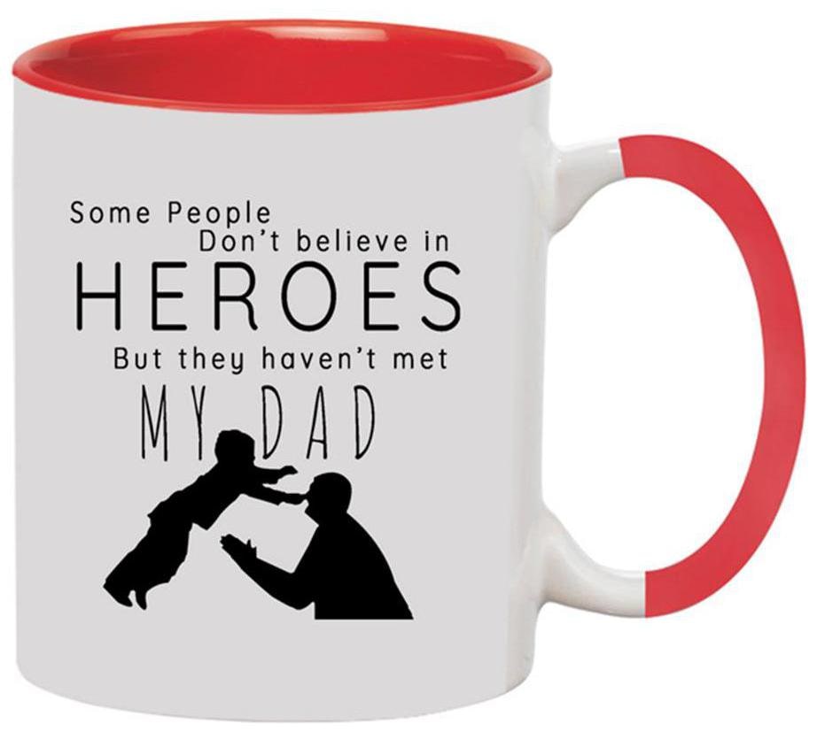 

Ashvah Dad My Hero Ceramic Coffee Mug by Ashvah-MUG1174
