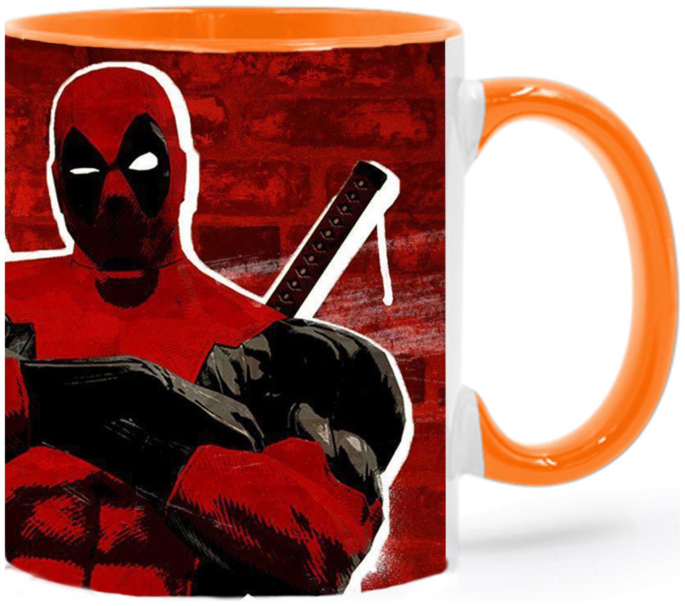 

Ashvah Deadpool Ceramic Coffee Mug for Friends Birthday Gifts for Kids Return Gifts Mug