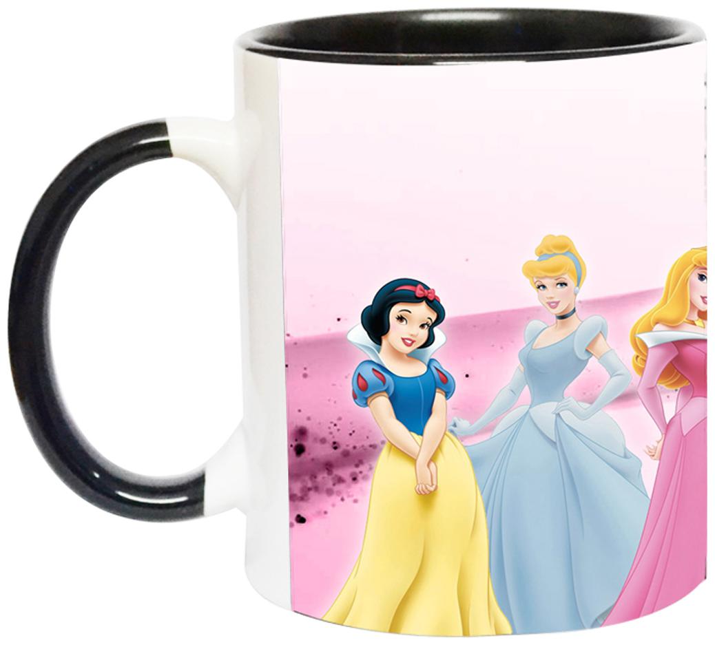 

Ashvah Disney Princess Ceramic Coffee Mug-1995-BLK