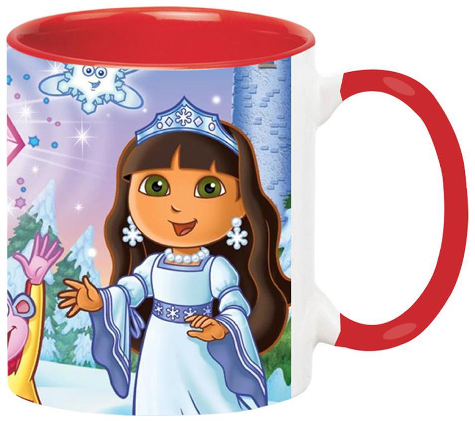 

Ashvah Dora The Eexplorer Cartoon Red Coffee Mug for Friends Birthday Gifts for Kids Return Gifts by Ashvah-Mug-2261-Red