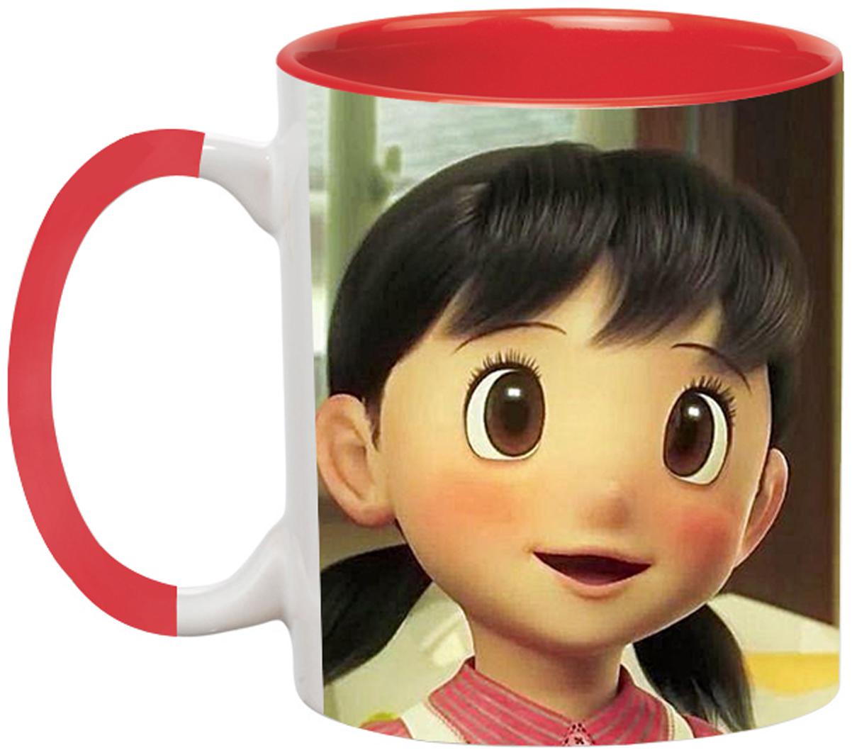 

Ashvah Doraemon Cartoon Ceramic Coffee Mug for Friends Birthday Gifts for Kids Return Gifts
