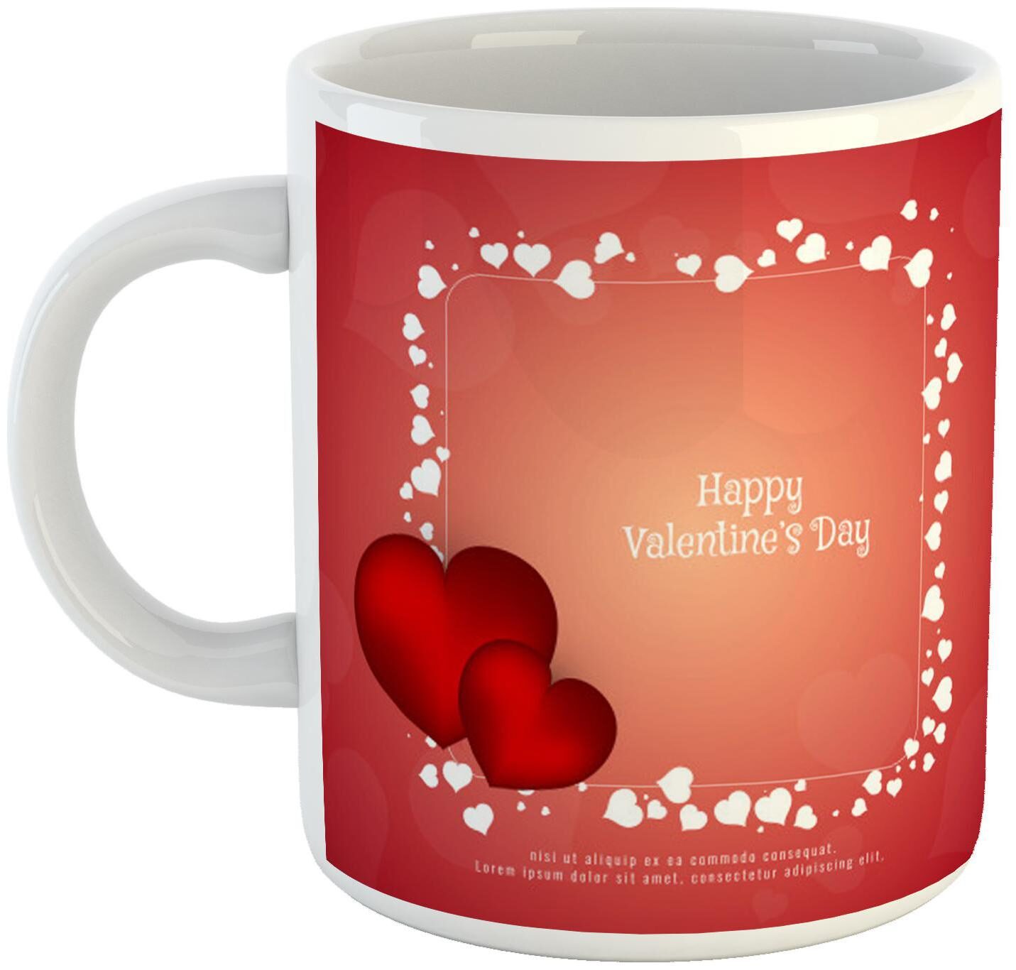 

Ashvah Happy Valentines Day Mug Gifts for Wife Girlfriend Boyfriend- 2430