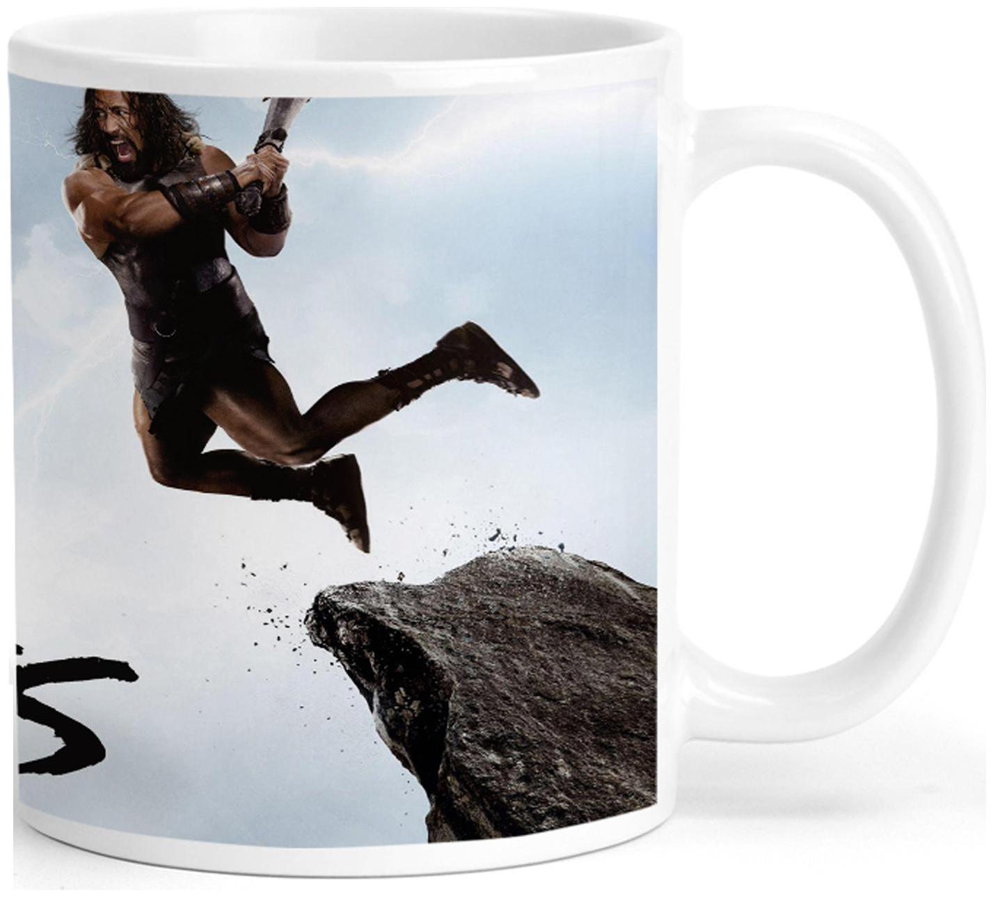

Ashvah Hercules Dwayne Johnson Ceramic Coffee Mug for Friends