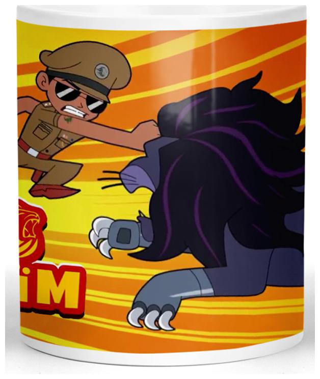 

Ashvah Little Singham Cartoon Coffee Mug for Friends Birthday Gifts for Kids Return Gifts by Ashvah-Mug-2249