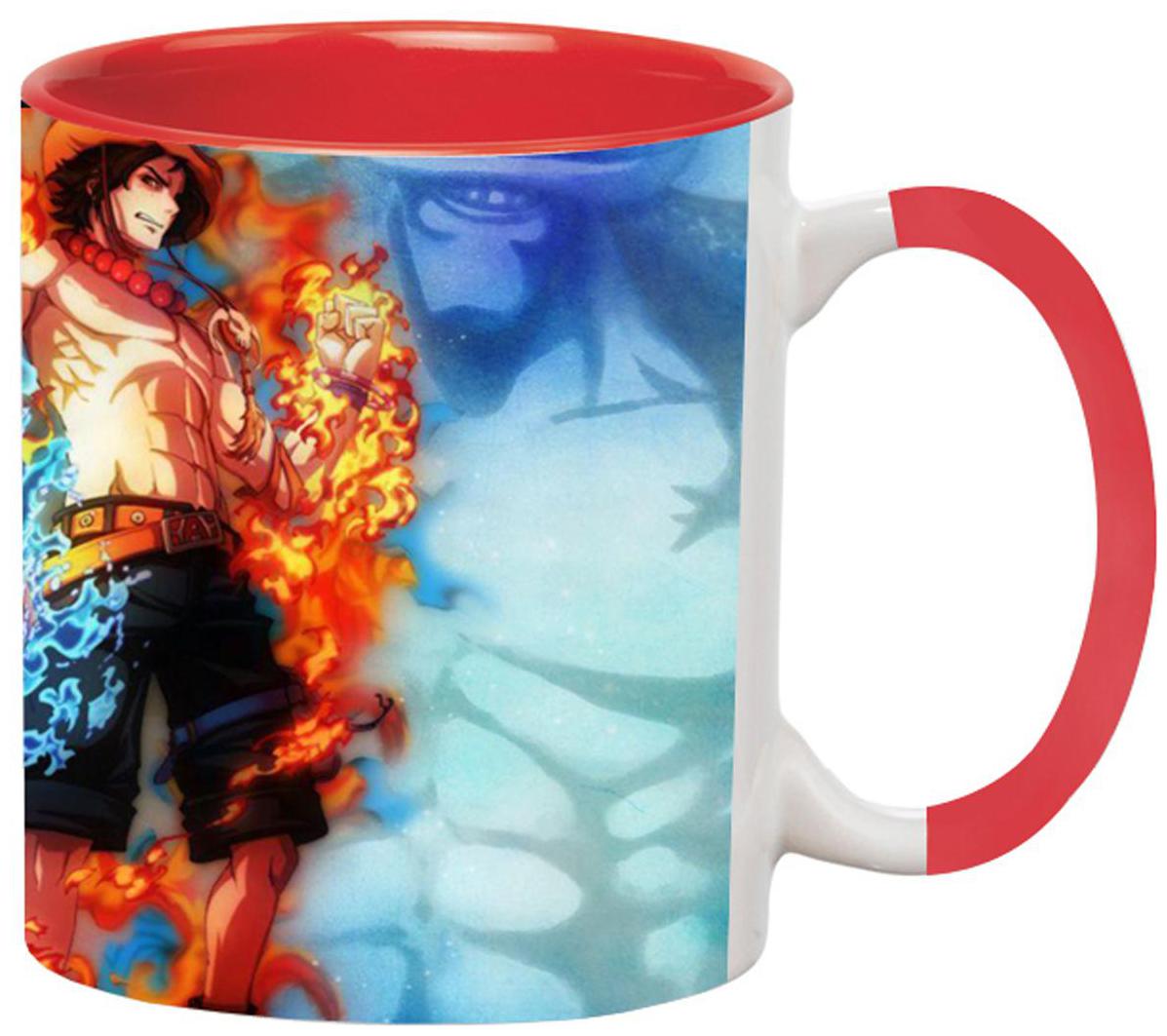 

Ashvah One Piece Cartoon Ceramic Coffee Mug for Friends Birthday Gifts for Kids Return Gifts