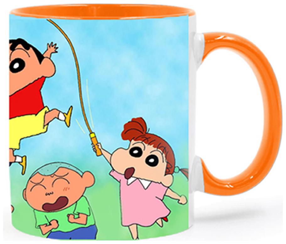 

Ashvah Shinchan Cartoon Coffee Mug for Friends Birthday Gifts for Kids Return Gifts
