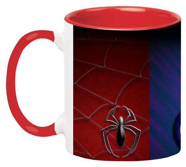 

Ashvah Simbolo Marvel Ceramic Coffee Black Mug by Ashvah-Mug-1813-Red