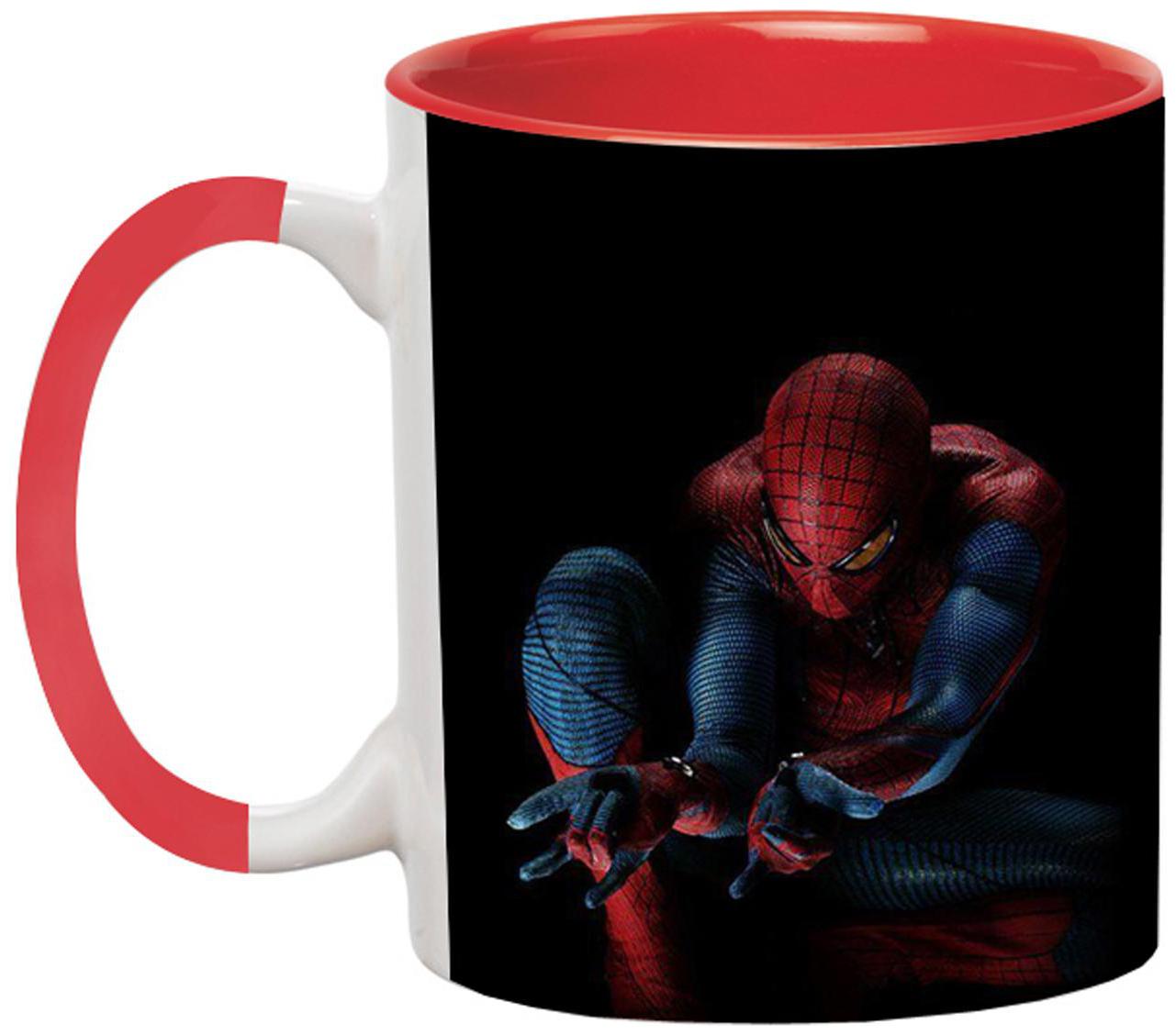

Ashvah Spiderman Superhero Ceramic Coffee Mug for Friends Birthday Gifts for Kids Return Gifts