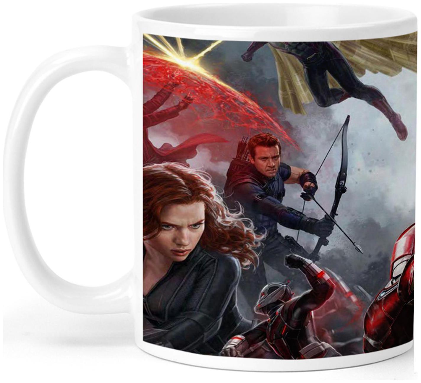 

Ashvah The Avengers Ceramic Coffee Mug for Friends