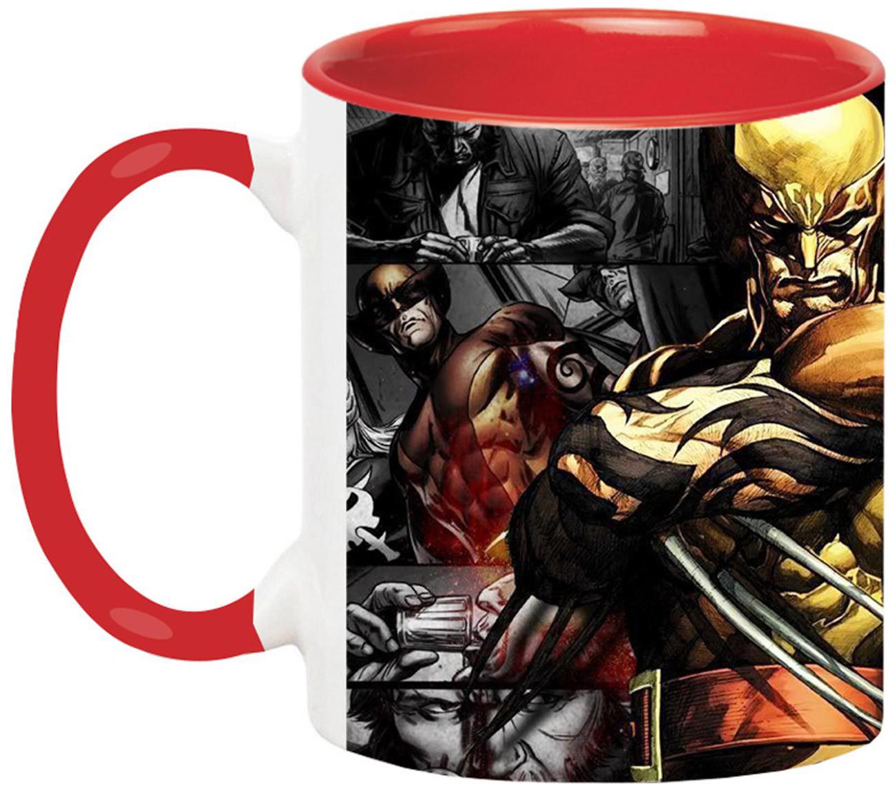 

Ashvah Wolverine Ceramic Coffee Mug for Friends Birthday Gifts for Kids Return Gifts