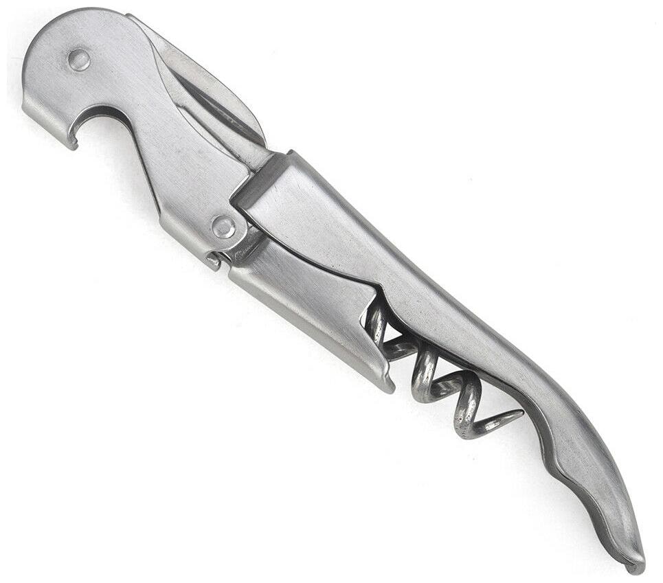 

Aspire Stainless Steel Corkscrew All-in-One Waiter Bottle Opener Bar Tool