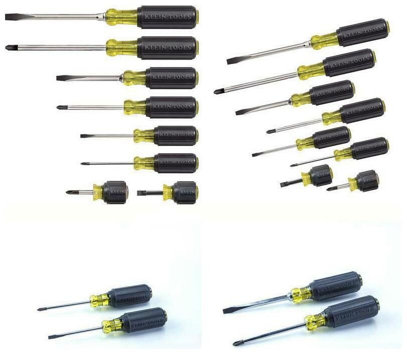 

Assorted Screwdriver Set with Cushion Grip Handles (8-Piece)