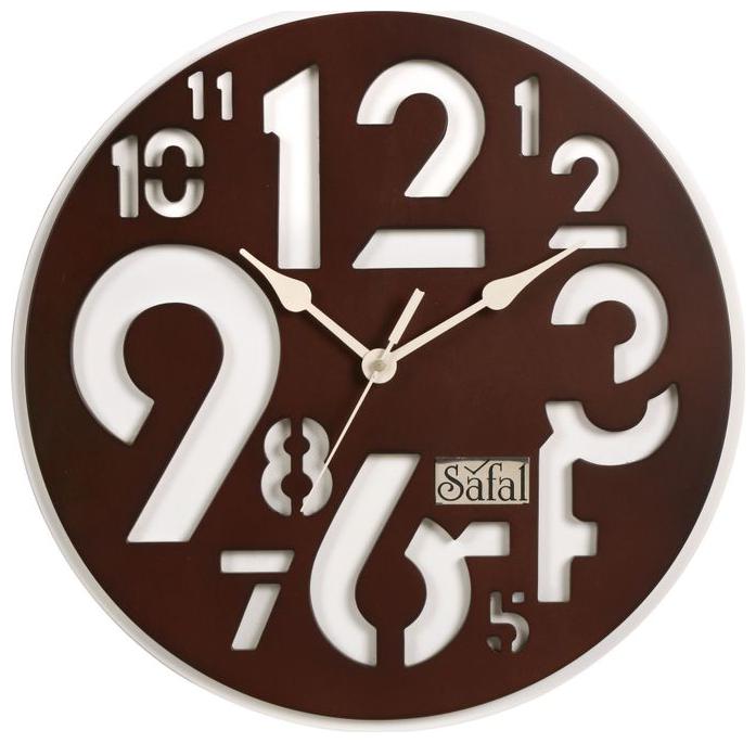 

Safal Wood Analog Wall clock ( Set of 1 )