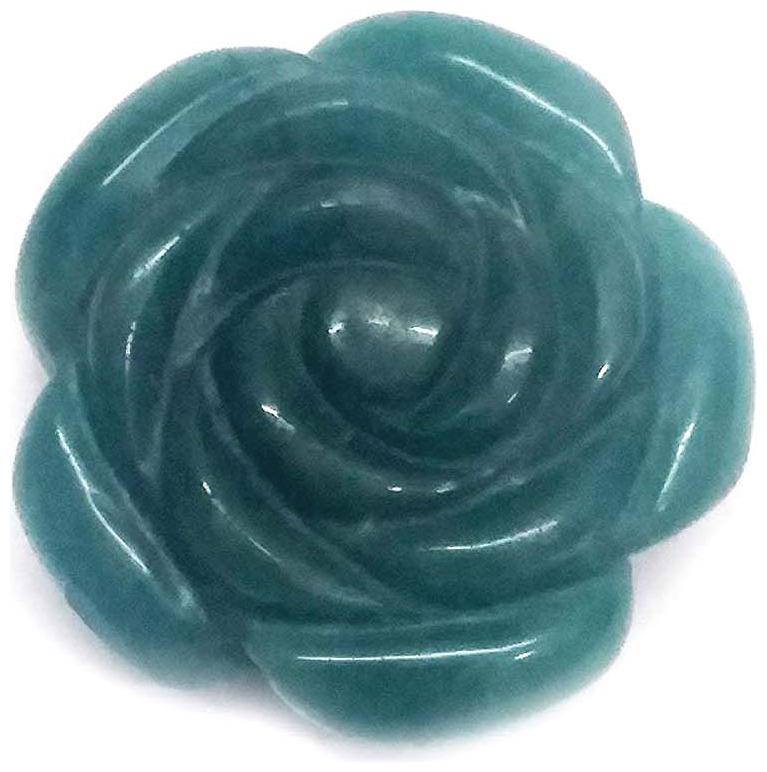 

Astrocrystals9 Green Aventurine Crystal Mini Rose Flower