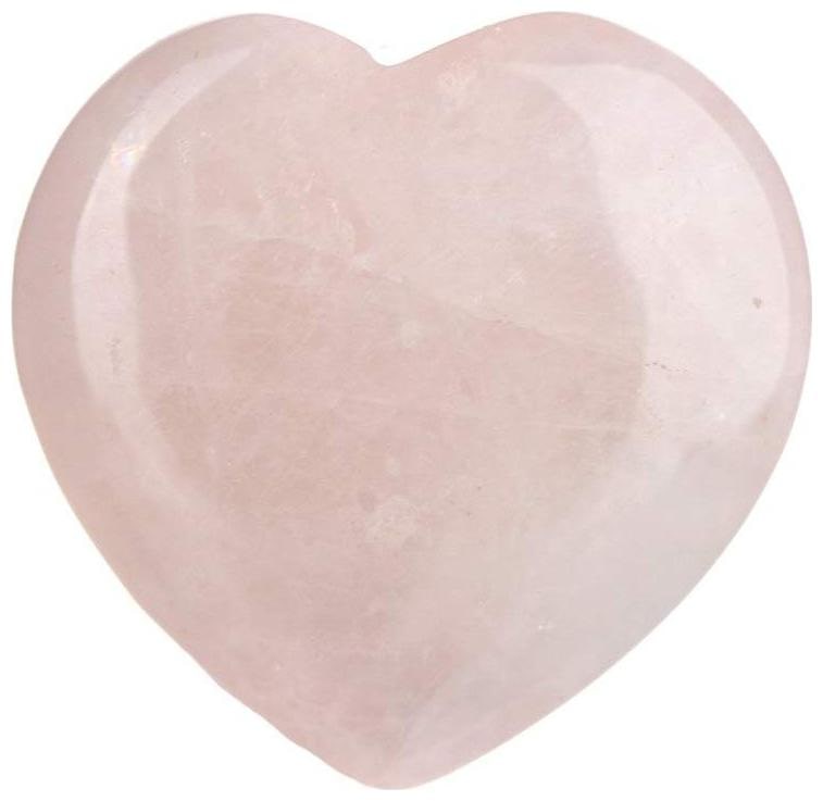 

Astrocrystals9 Rose Quartz Crystal Heart