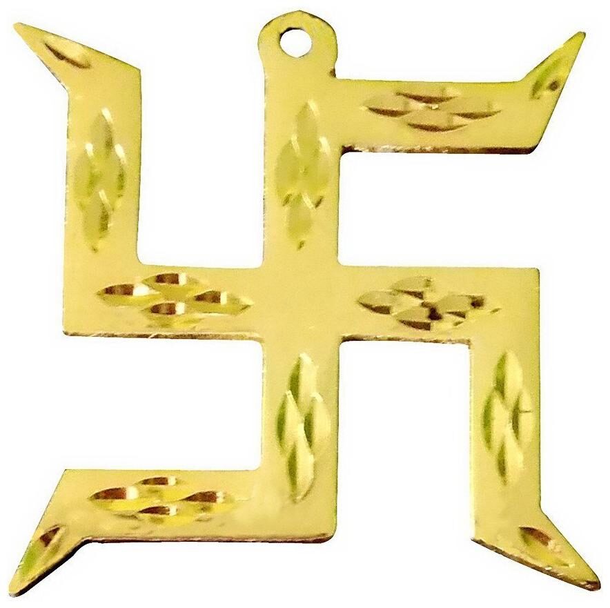 

Astrocrystals9 Brass Small Auspicious Vastu Swastik