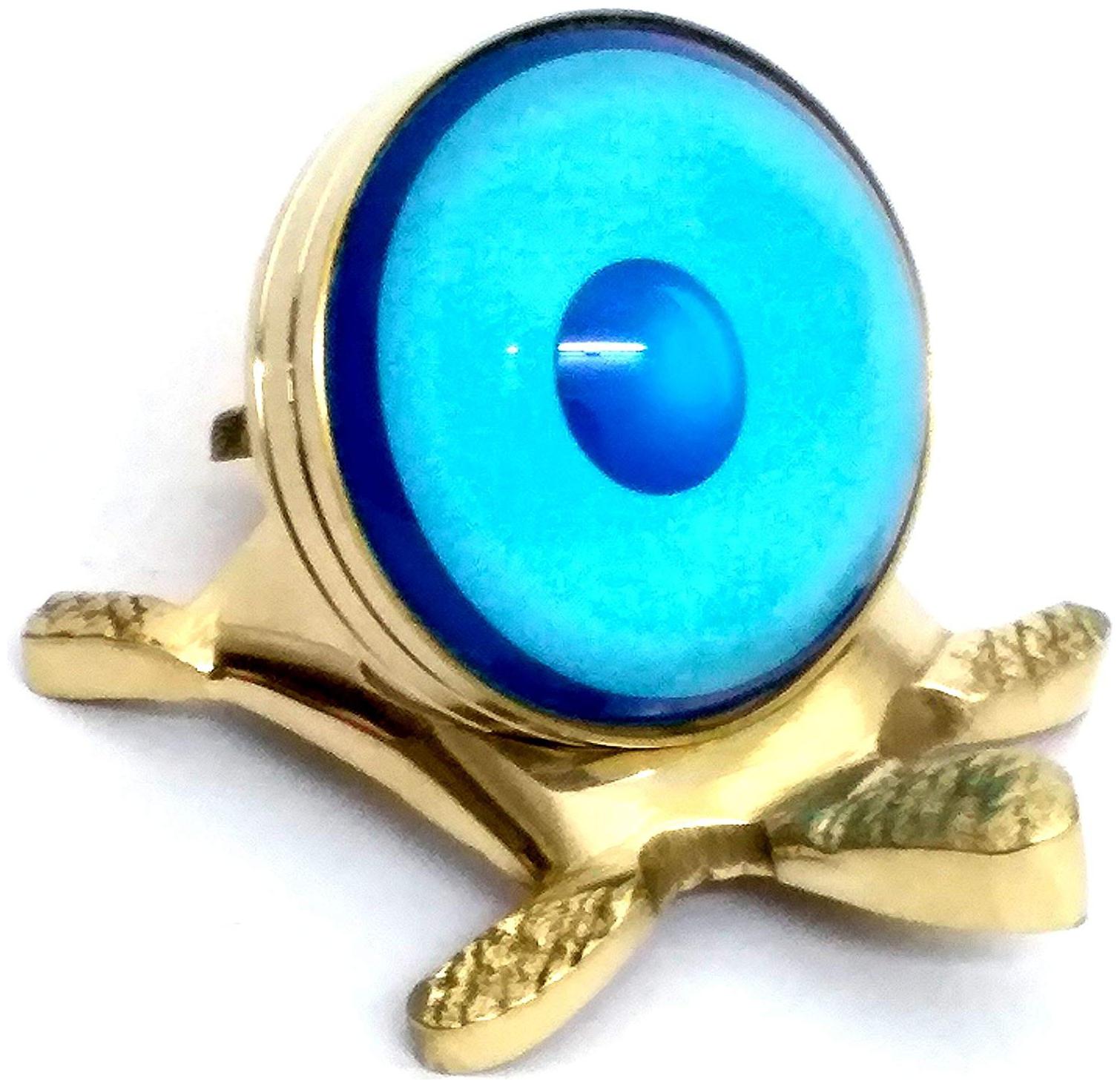 

Astrocrystals9 Evil Eye Repellent Fengshui Brass Tortoise