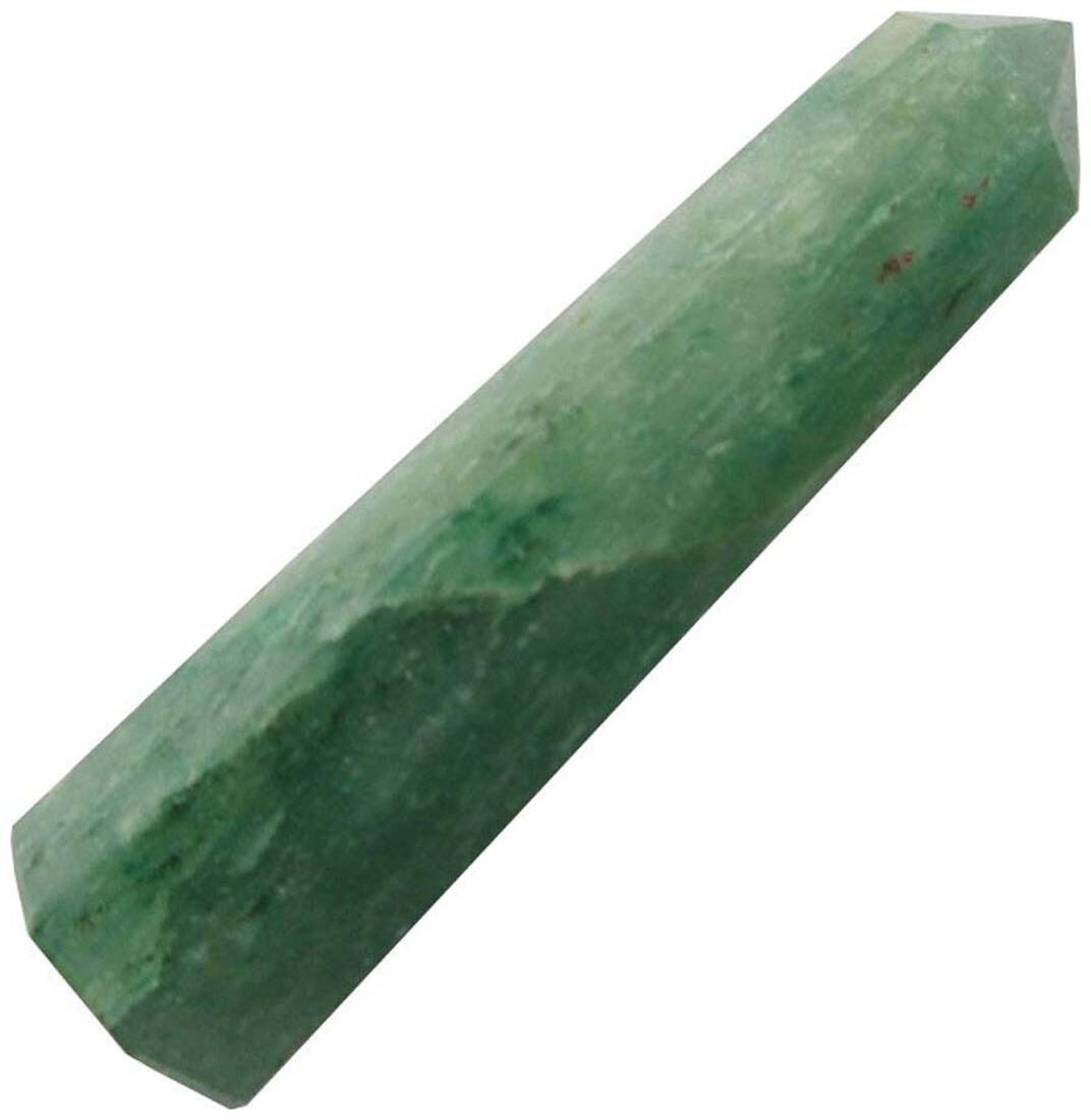 

Astrocrystals9 Green Aventurine Reiki Healing Crystal 4 To 5 inch Jumbo Wand