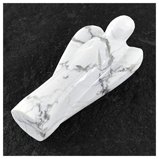 

Astrocrystals9 Howlite Guardian Angel