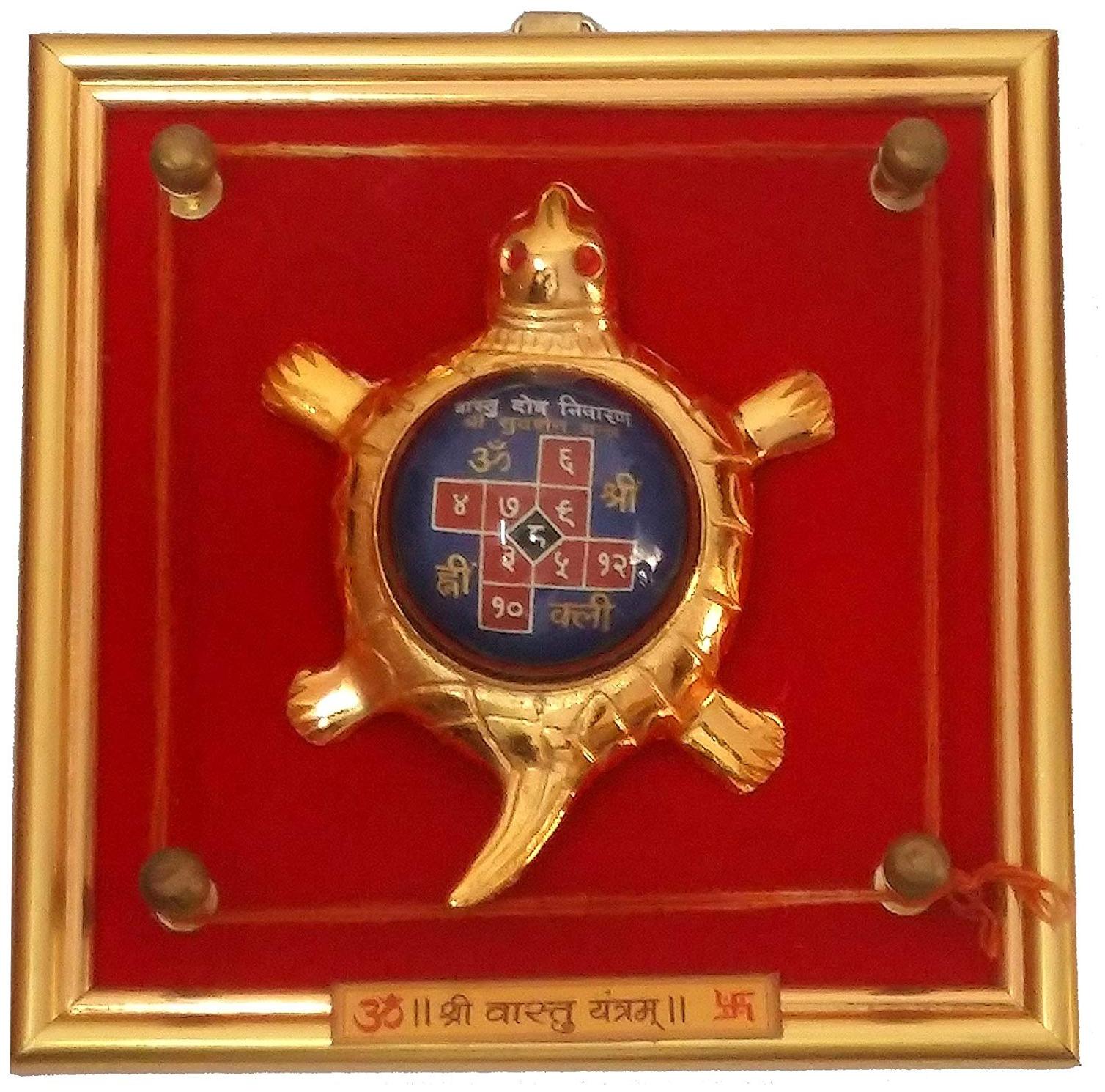 

Astrocrystals9 Vastu Dosh Nivaran Sudhrashan Yantra Tortoise