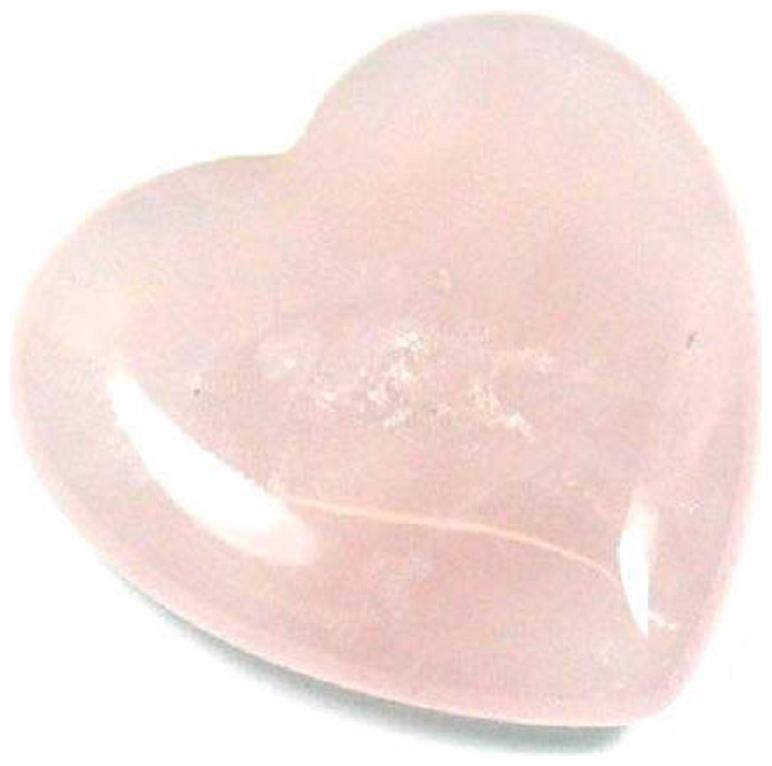 

Astrocrystals9 Rose Quartz Crystal Nano Mini 20 Mm Heart