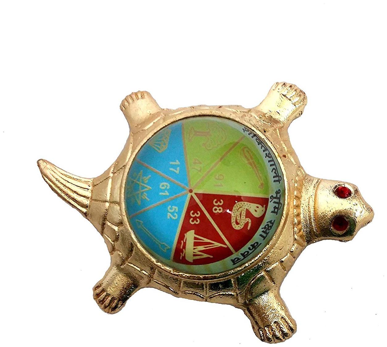 

Astrocrystals9 Bhumi Land Raksha Kawach Tortoise