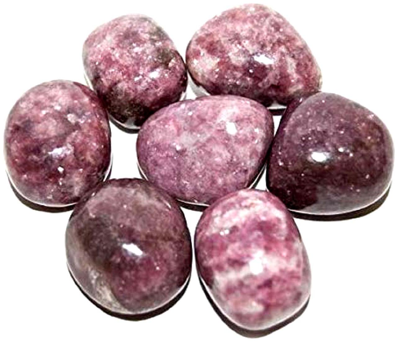 

Astrocrystals9 Natural Lepidolite 100 Grams Tumble
