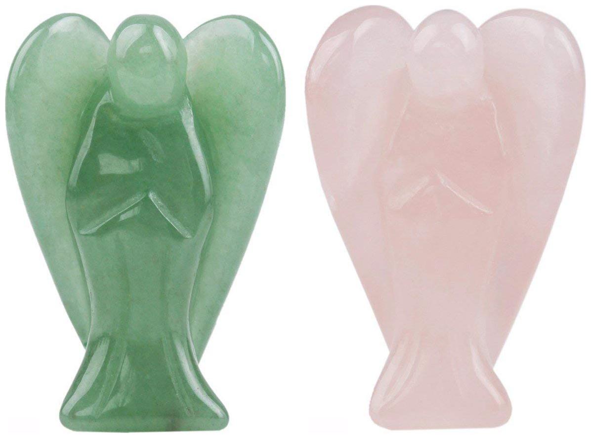 

Astrocrystals9 Stone Showpieces Guardian Angel Set Of 2
