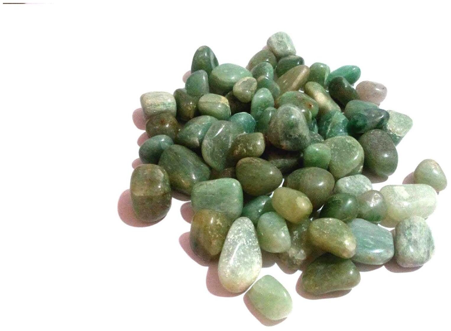 

Astrocrystals9 250 Grams All Natural Green Aventurine Tumbled Stone