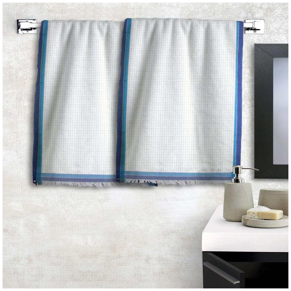 

Athom Trendz 210 GSM Cotton Bath Towel ( 2 Pieces White )