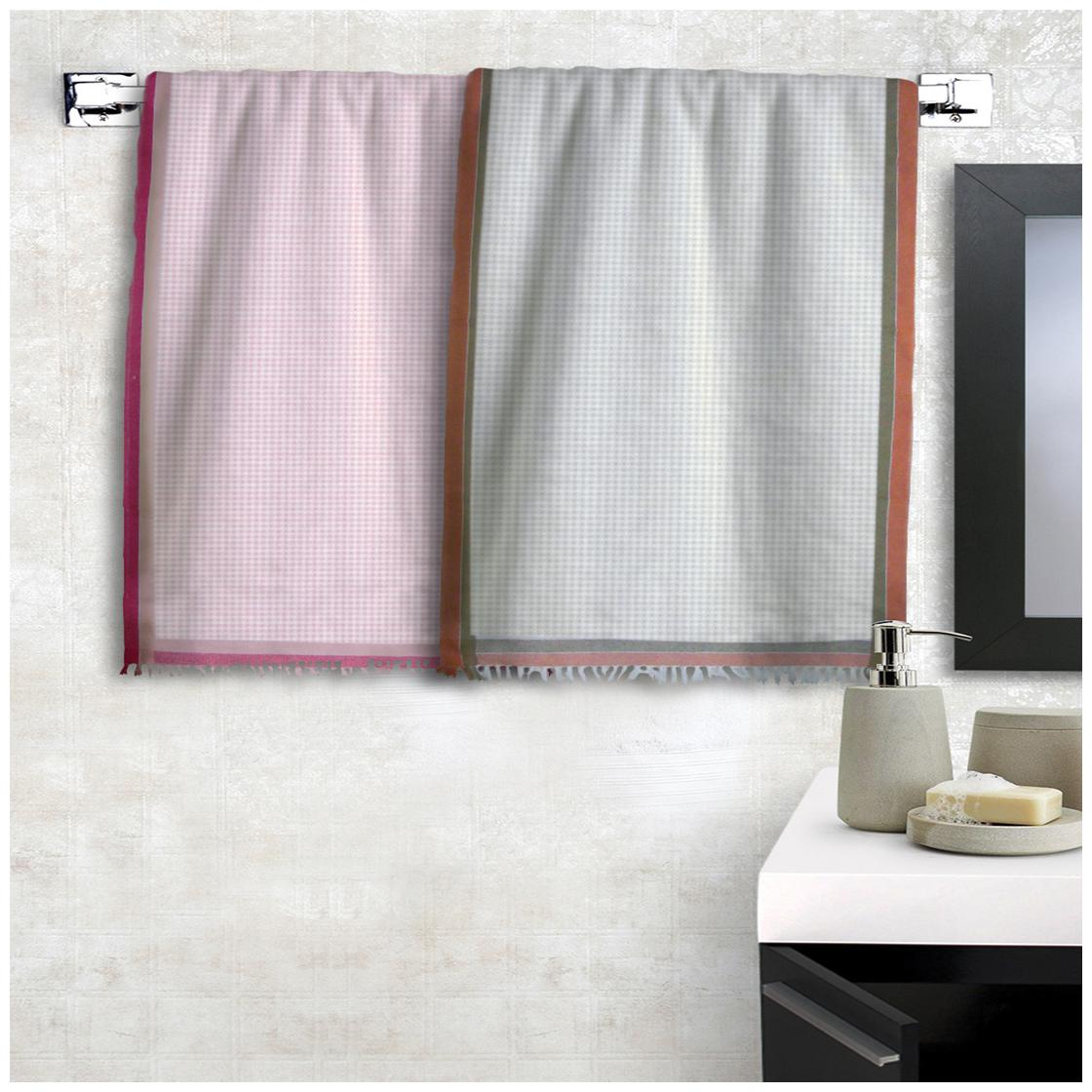 

Athom Trendz 210 GSM Cotton Bath Towel ( 2 Pieces Multi )
