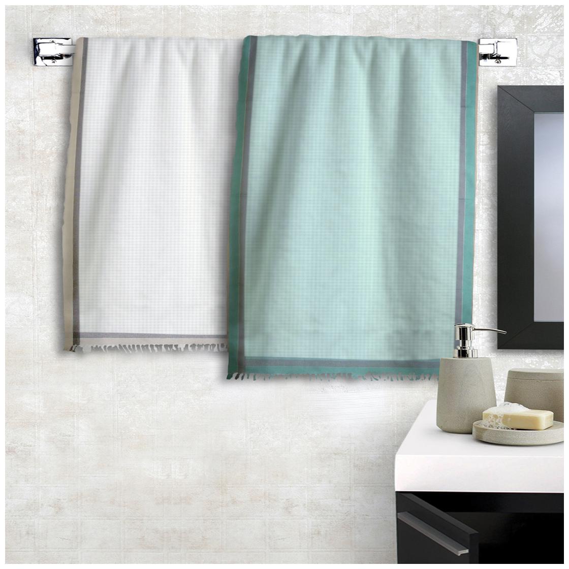 

Athom Trendz 210 GSM Cotton Bath Towel ( 2 Pieces Multi )