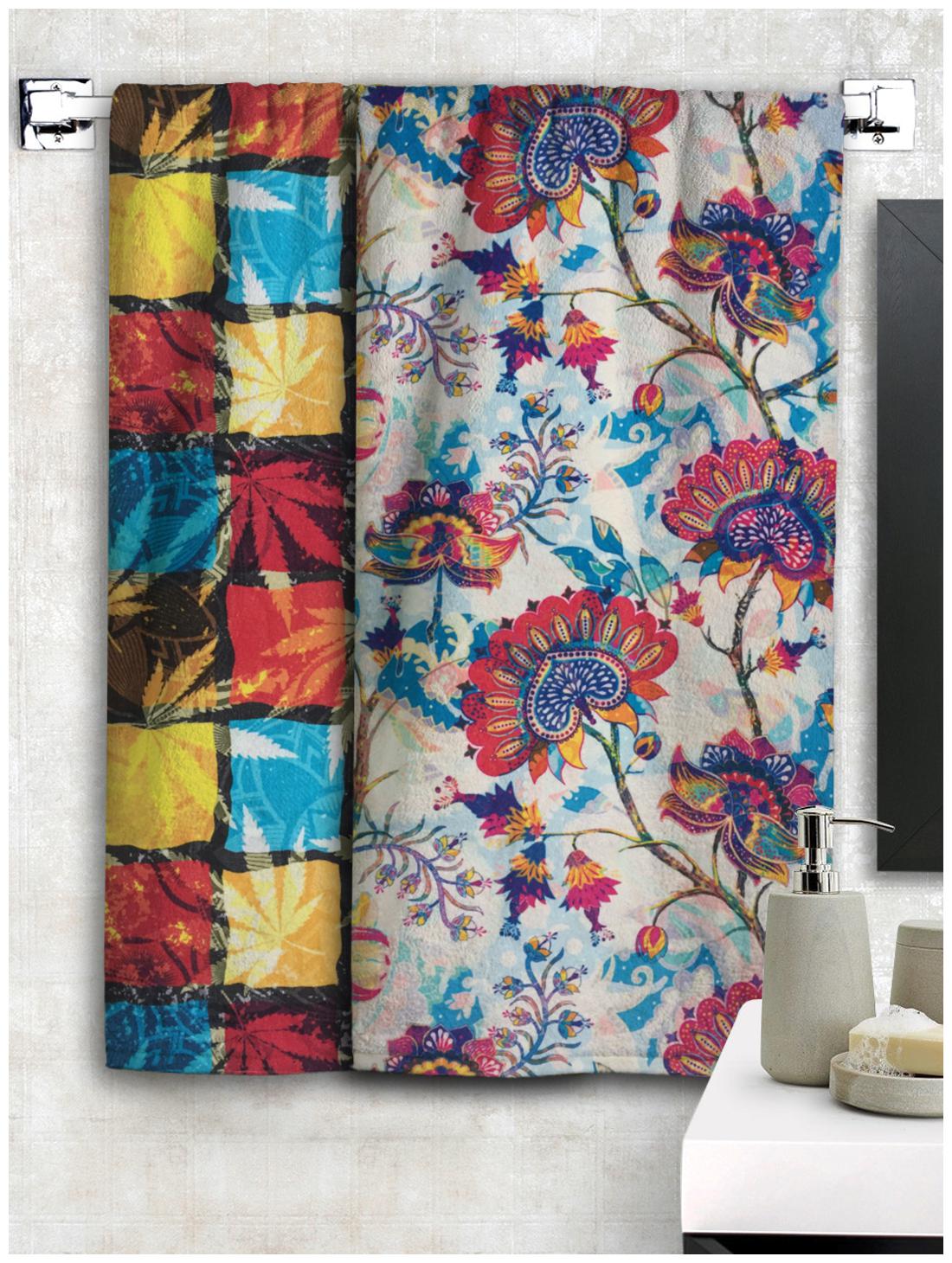 

Athom Trendz 300 GSM Cotton Bath Towel ( 2 Pieces Multi )