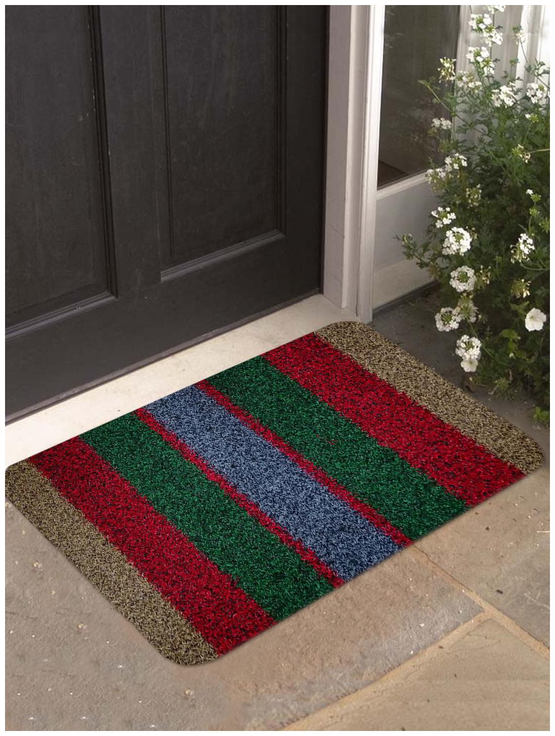

Athom Trendz Grandiose Elegant Design Premium Anti Slip Door Mat 15 x 23 -Pack of 3