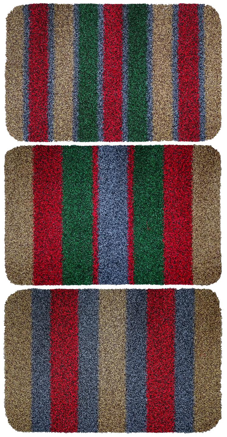 

Athom Trendz Grandiose Elegant Design Premium Anti Slip Door Mat 15 x 23 -Pack of 3