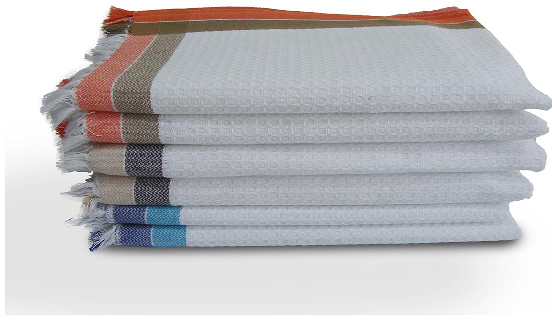 

Athom Trendz 210 GSM Cotton Bath Towel ( 6 Pieces White )