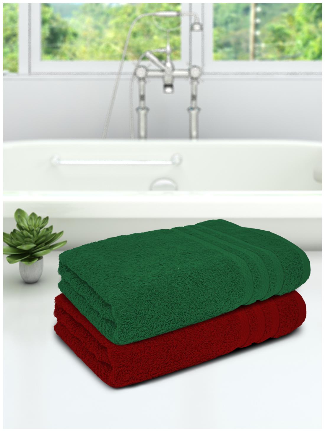 

Athom Trendz 450 GSM Cotton Bath Towel ( 2 Pieces Multi )
