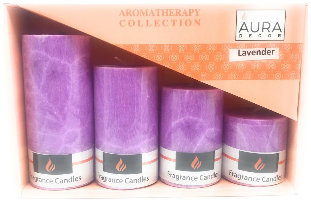 

AuraDecor Lavender Pillar Set ( 2 2 2 3 2 4 2 4 5 inch )