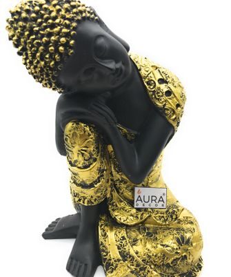 

AuraDecor Resin Buddha Statue Relax Feeling