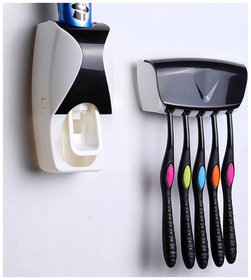 

Automatic toothpaste squeezing device