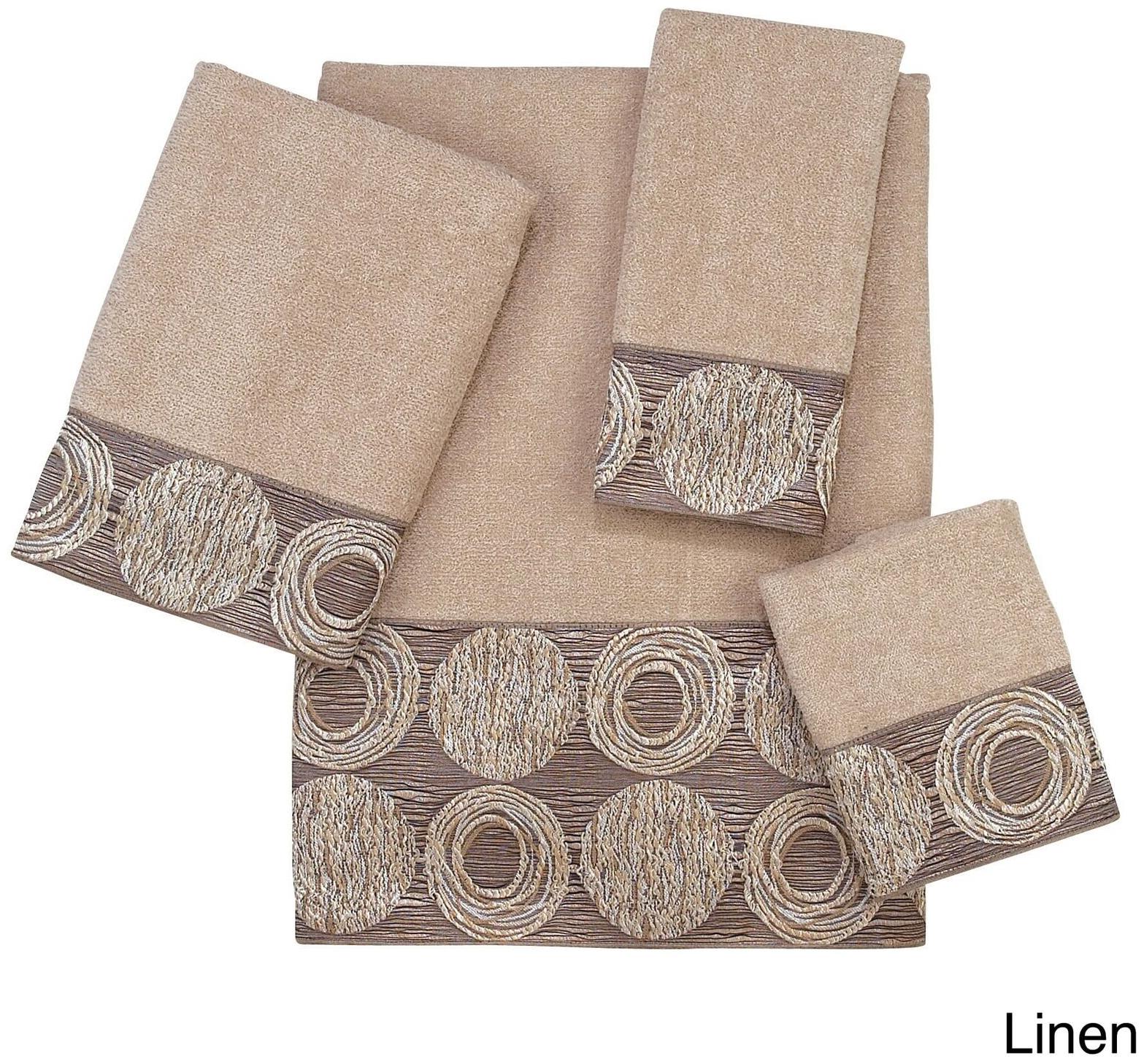 

Avanti Galaxy Embellished 4-piece Towel Set White