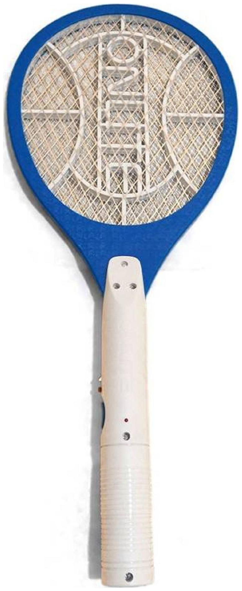 

Bags Pick Indiana Electric Mosquito Fly Insect Killer Racket (Color And Design May Vary)