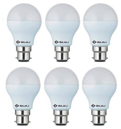 

Bajaj 7 W Standard B22 LED Bulb (White Pack of 6)