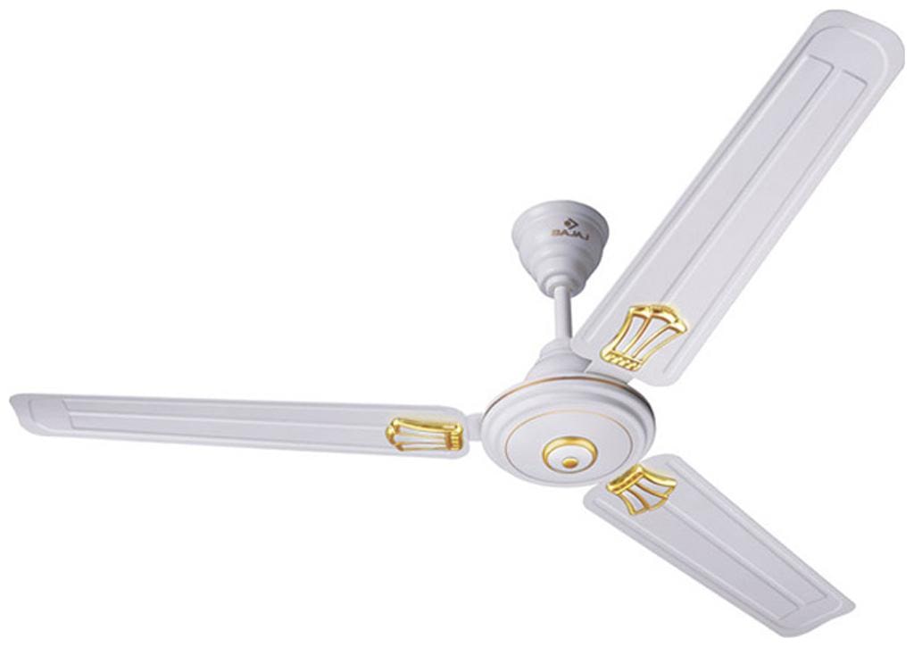 

Bajaj Bahar Deco 1200 mm Standard Ceiling Fan ( White Pack of 1 )
