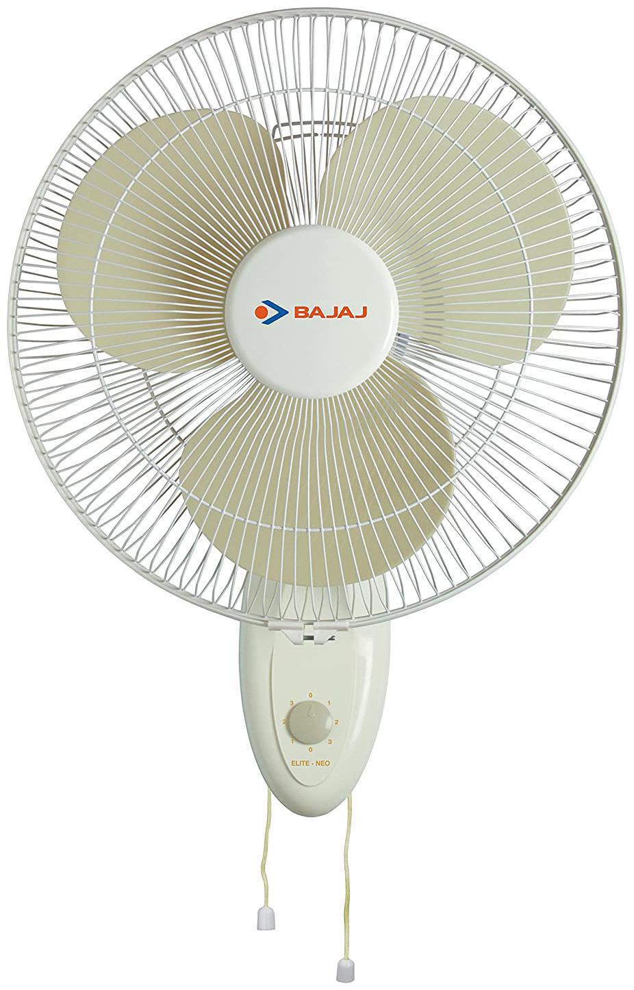 

Bajaj Elite Neo 400 mm Wall Fan (White)