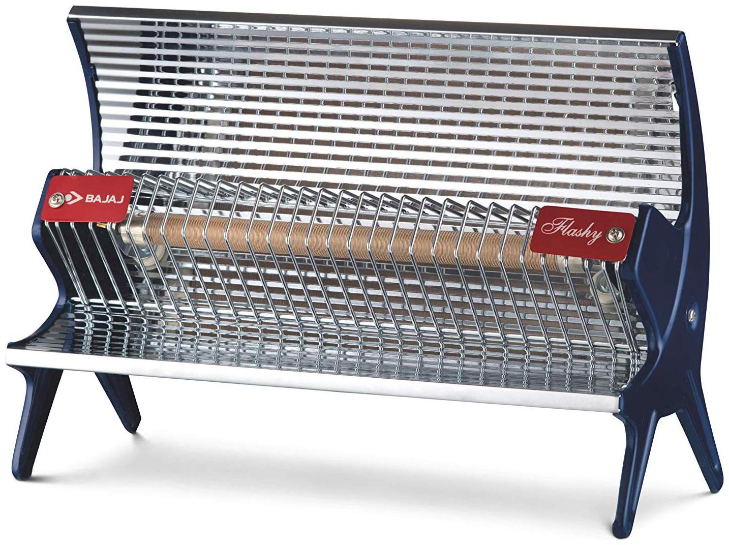 

Bajaj Flashy 1000 W Radiant Room Heater (Steel)
