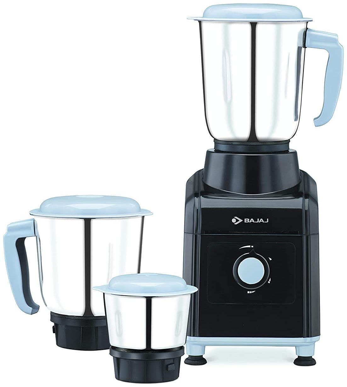 

Bajaj GX 3501 500 W Mixer Grinder ( Black 3 Jars )