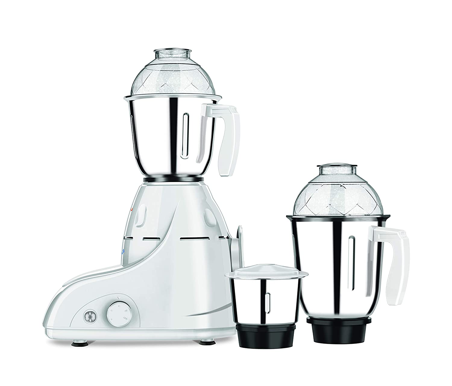 

Bajaj GX 8 DLX 750 w Mixer Grinder ( White 3 Jars )