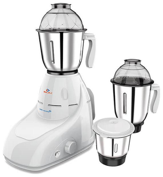 

Bajaj GX 8 DLX 750 w Mixer Grinder ( White 3 Jars )